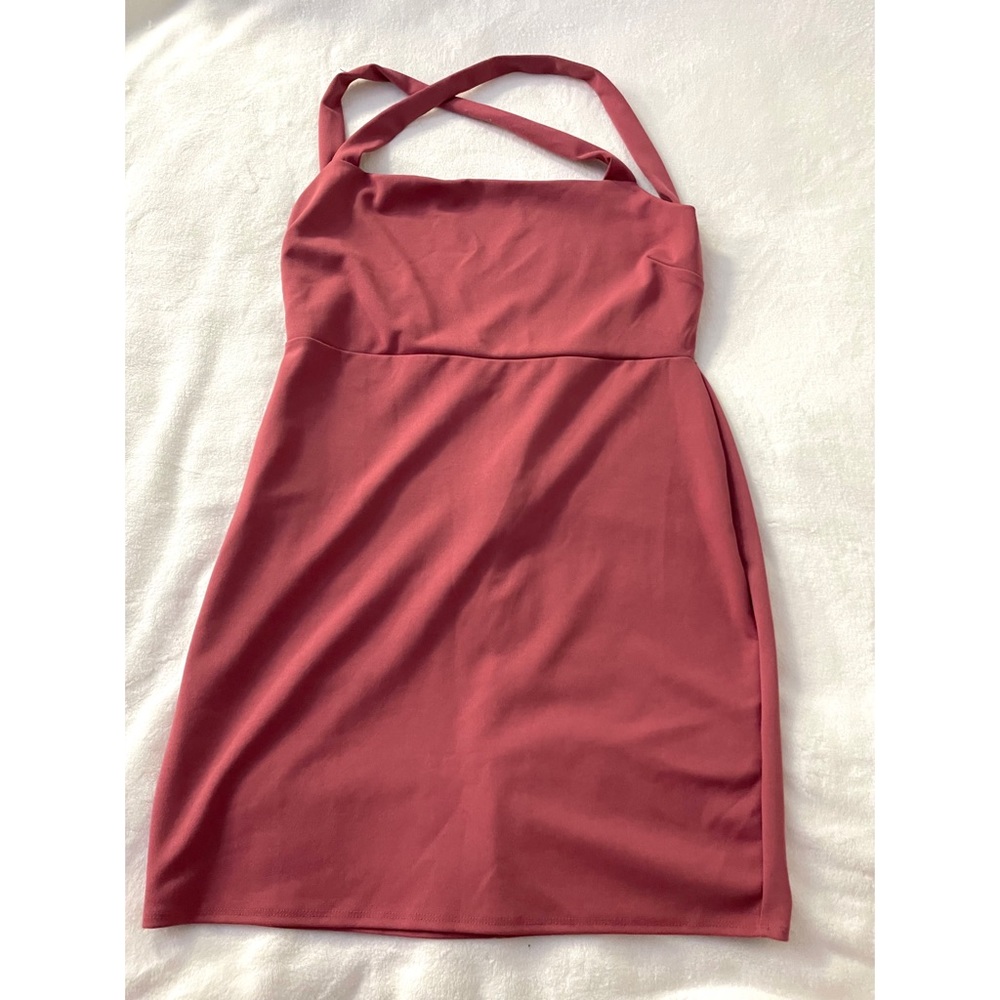 Back Cross Strap Dress